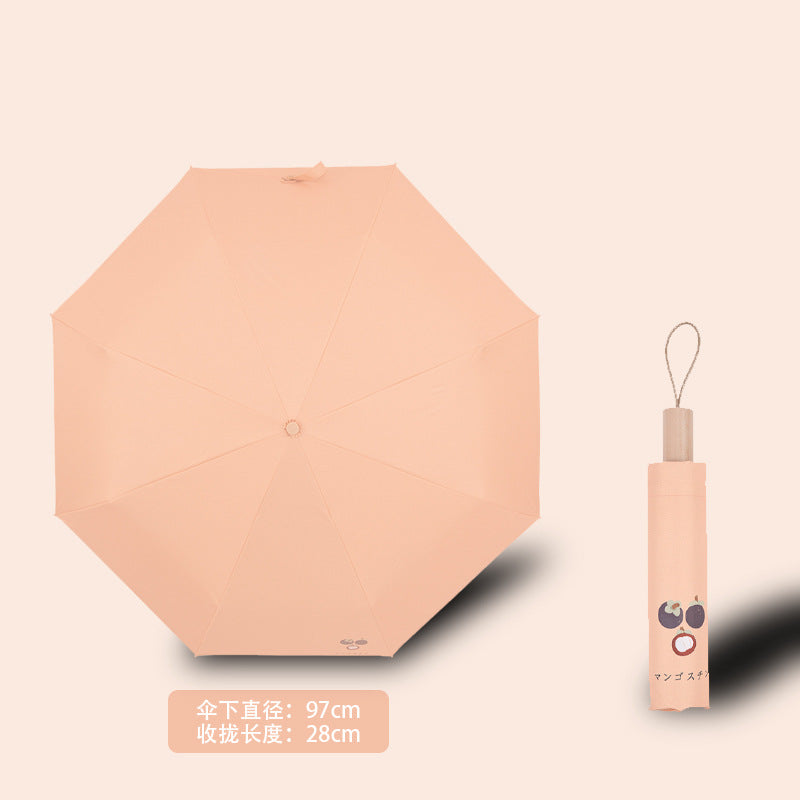 Women's Foldable Travel Umbrella with UV Protection Kalsten