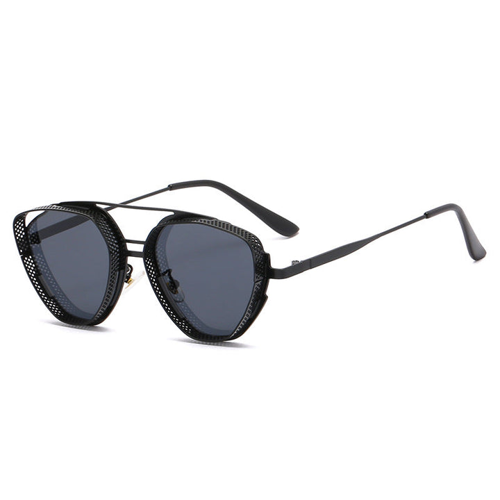 Ladies extravagant sunglasses in modern polygon design Kalsten