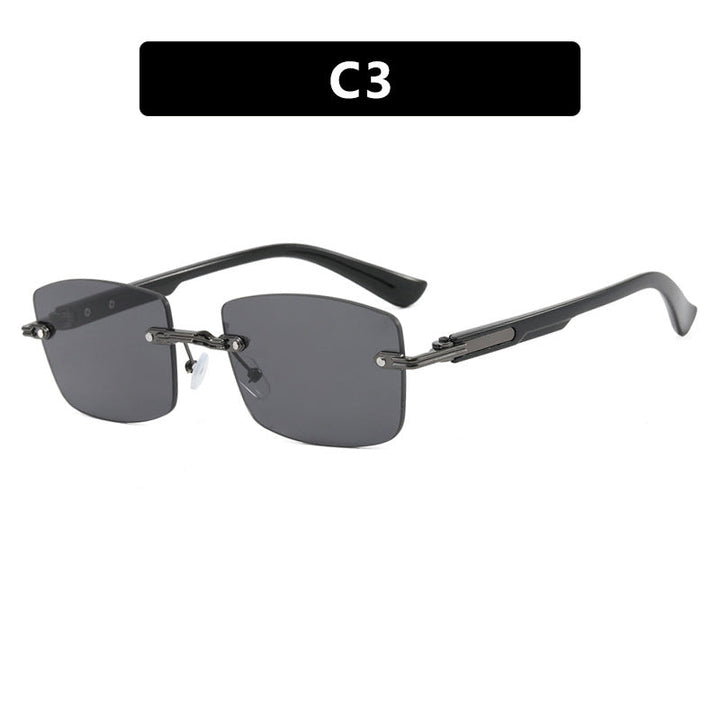 Women square sunglasses with wooden frame and gradient lenses Kalsten