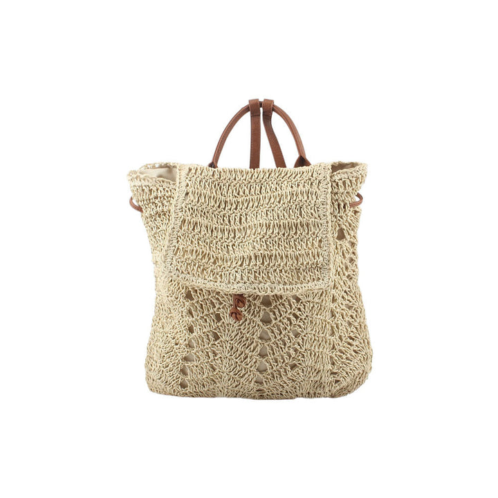 Trendy Macrame Backpack Bag Kalsten