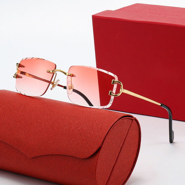 Ladies elegant half-frame corrective glasses Kalsten