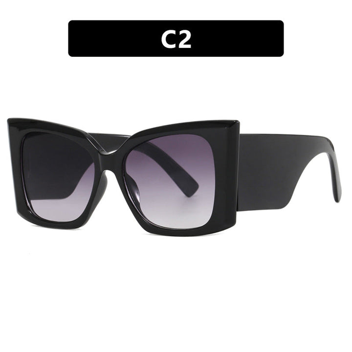 Women's oversized sunglasses with stylish cat-eye frame Kalsten