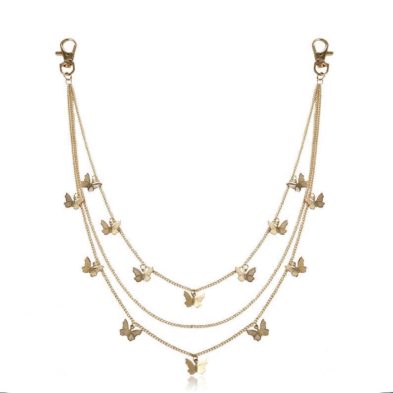 Multi-Layered Butterfly Chain Accessory Kalsten