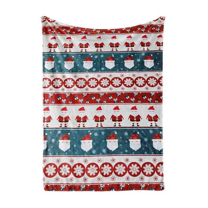 Women's Christmas blanket with festive tree and gift design Kalsten