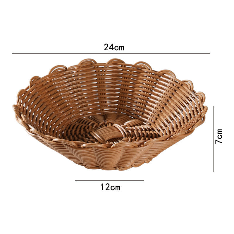 Stylish Decorative Woven Fruit Bowl Kalsten