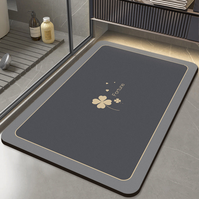 Contemporary Decorative Bath Mat Kalsten