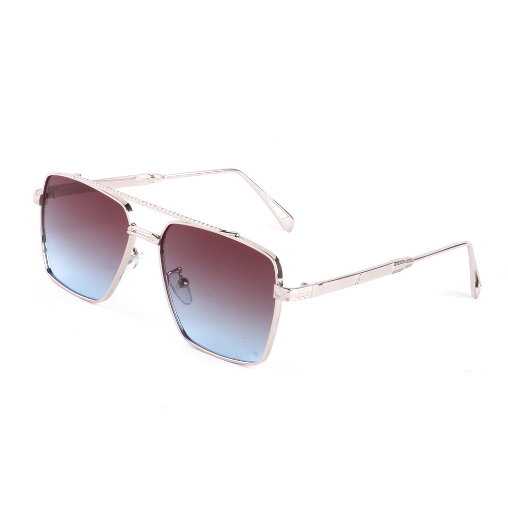 Women's oversized sunglasses with elegant metal frame Kalsten
