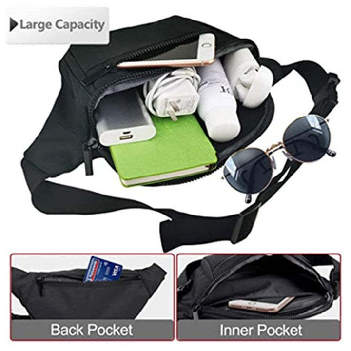 Stylish belly bag with multifunctional compartments Kalsten