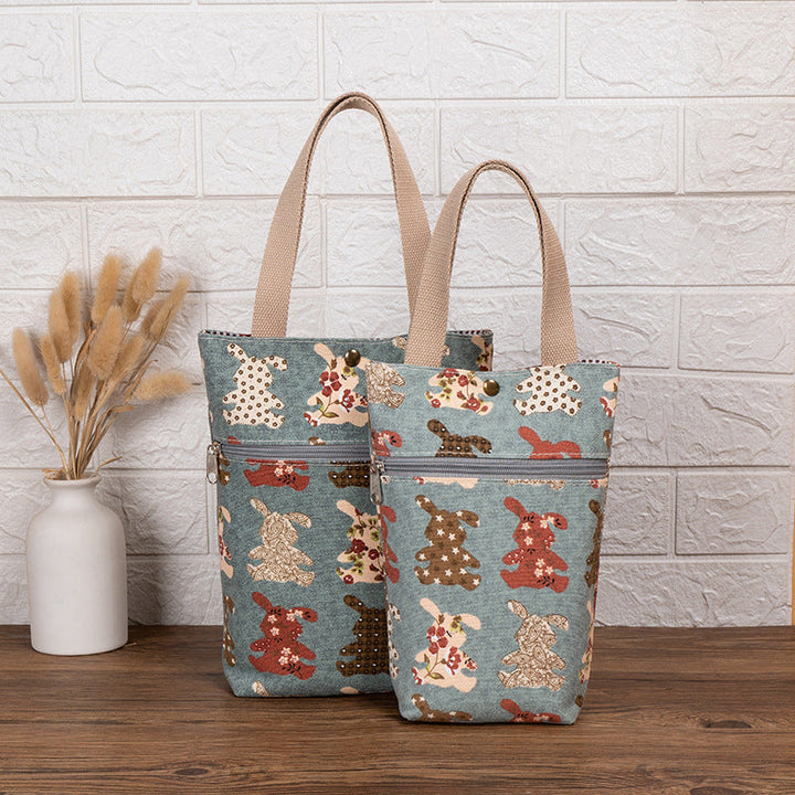 Cat Print Insulated Lunch Bag Kalsten