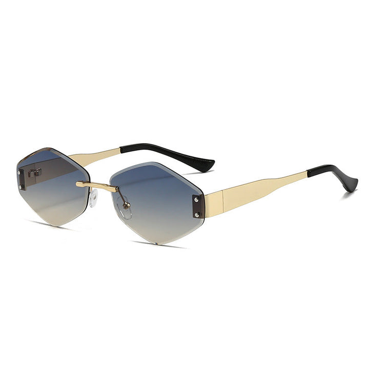 Women's fashionable sunglasses in trendy hexagon design Kalsten