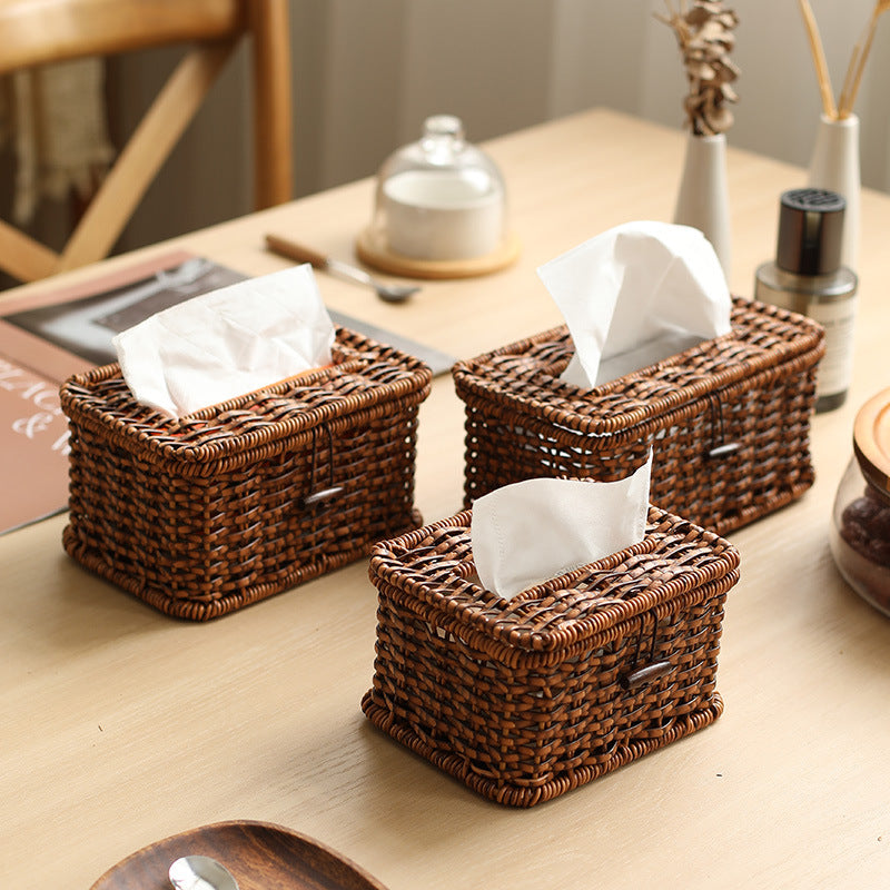 Handcrafted Wicker Storage Box Kalsten
