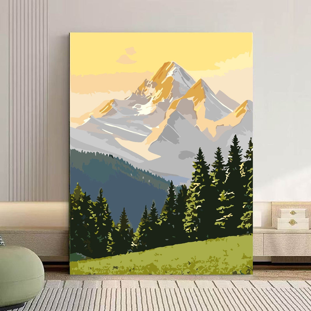 Scenic Mountain Landscape Canvas Art Kalsten 1785768018