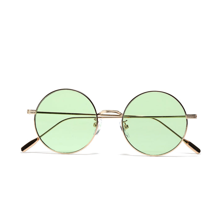 Women round fashionable sunglasses with glamorous frame Kalsten