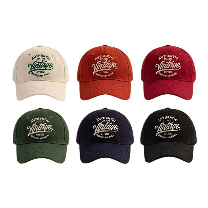 Men's Vintage-Inspired Cotton Baseball Cap Kalsten