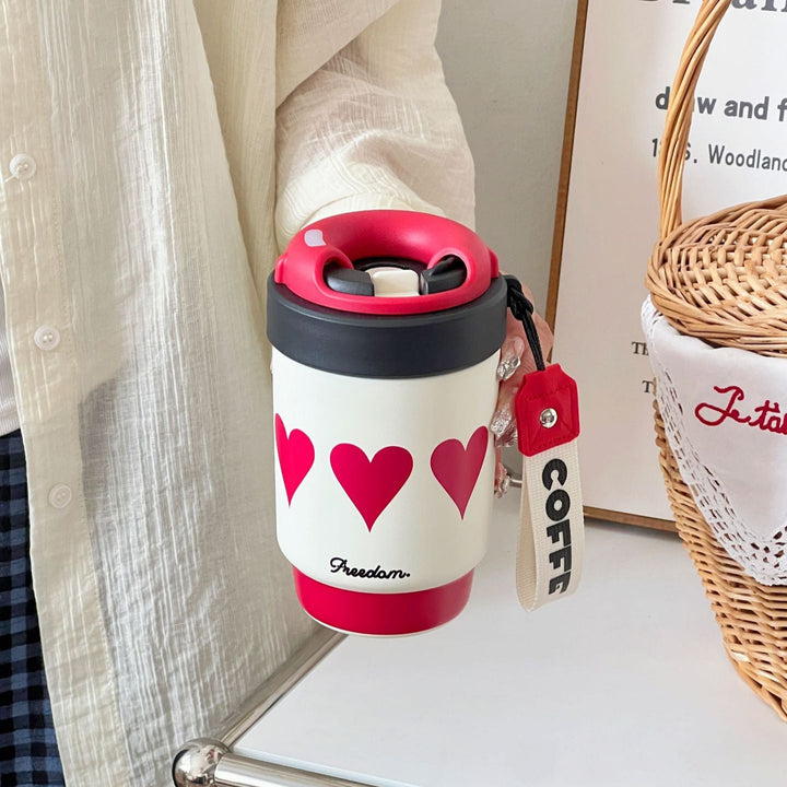 Women's Insulated Coffee Cup with Practical Closure Mechanism Kalsten