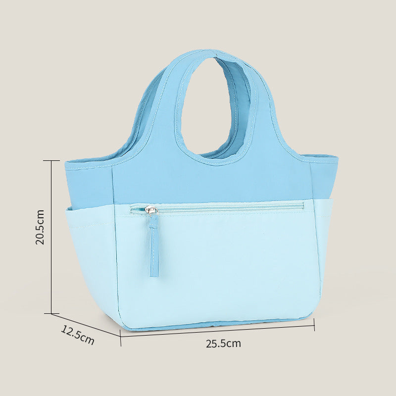Insulated picnic bag with practical outer pocket Kalsten