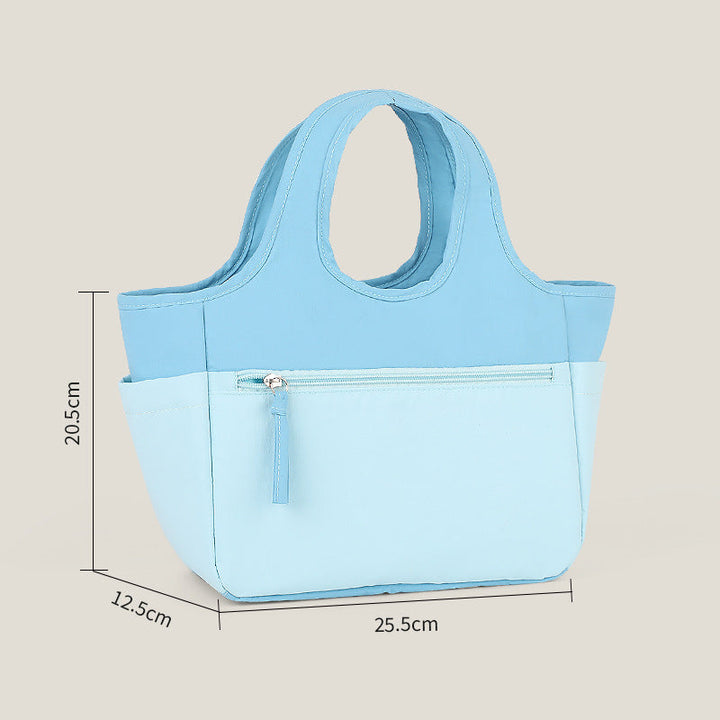 Insulated picnic bag with practical outer pocket Kalsten