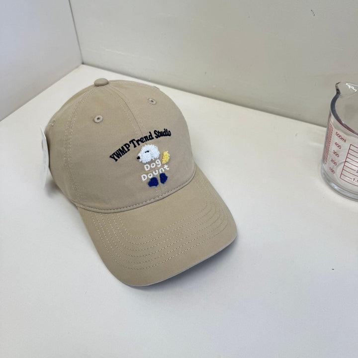 Unisex Embroidered Dog-Themed Baseball Cap Kalsten