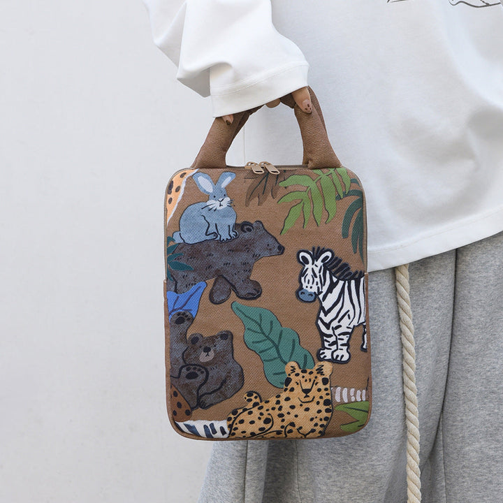 Stylish laptop cover with cute dog design Kalsten