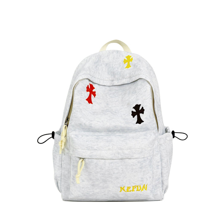 Casual Embroidered Backpack