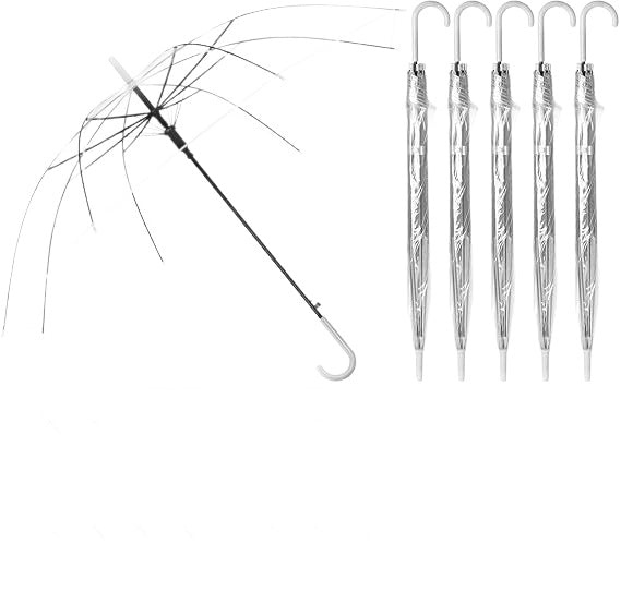 Ladies Transparent Umbrella with Elegant Design Kalsten