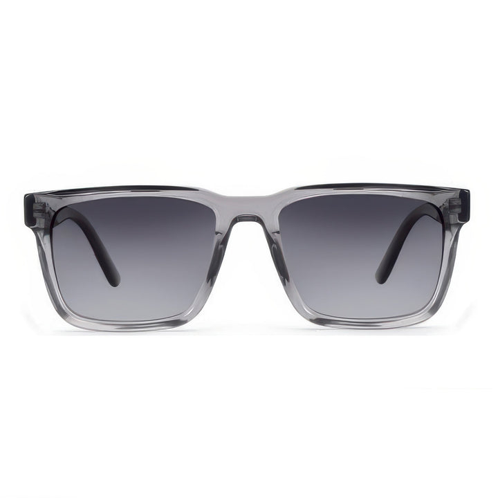 Women's fashionable sunglasses with clear plastic frame and multifunctional lenses Kalsten
