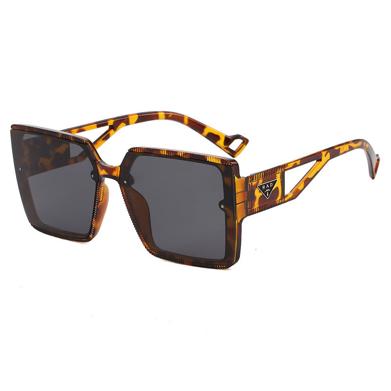 Women's fashionable square sunglasses with unique frame structure Kalsten