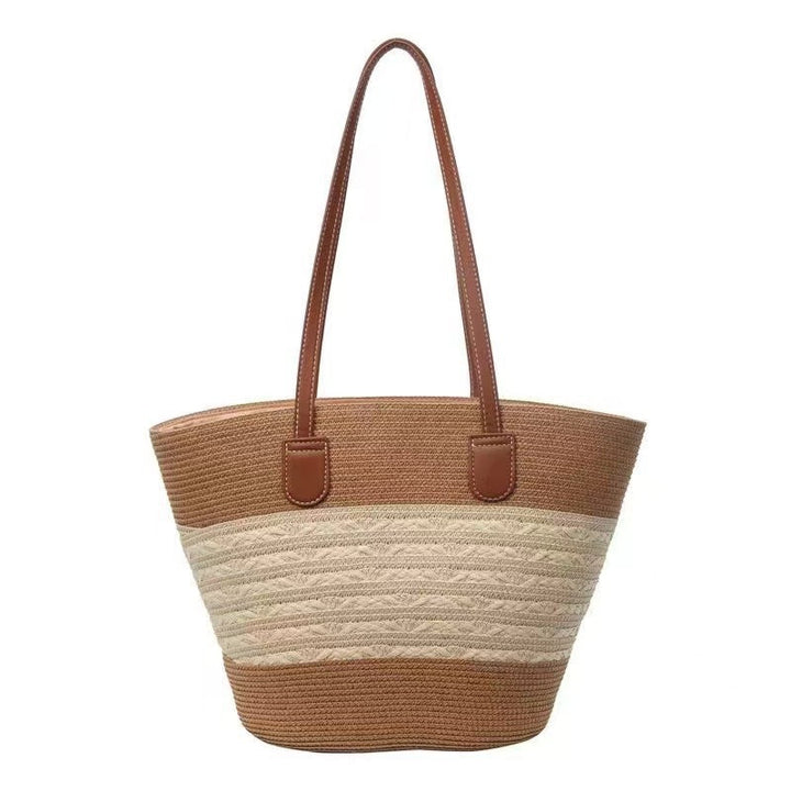 Elegant straw bag Kalsten