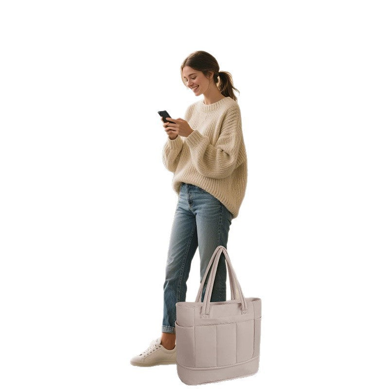 Multifunctional shopping bag with additional compartments Kalsten