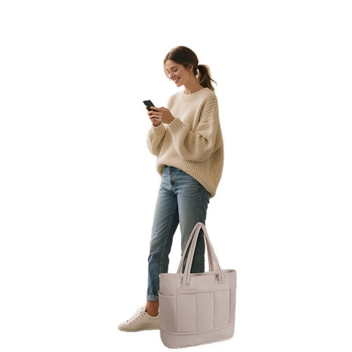 Multifunctional shopping bag with additional compartments Kalsten