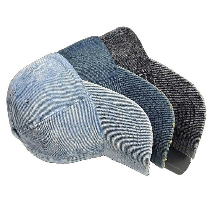 Men's Distressed Denim Baseball Cap Kalsten 1784188308