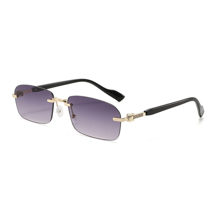 Men's Sleek Geometric Frame Sunglasses Kalsten