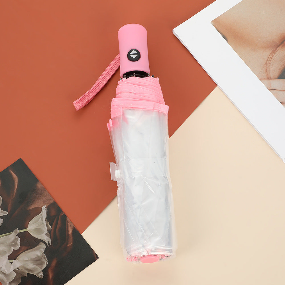 Unisex Automatic Transparent Umbrella Kalsten