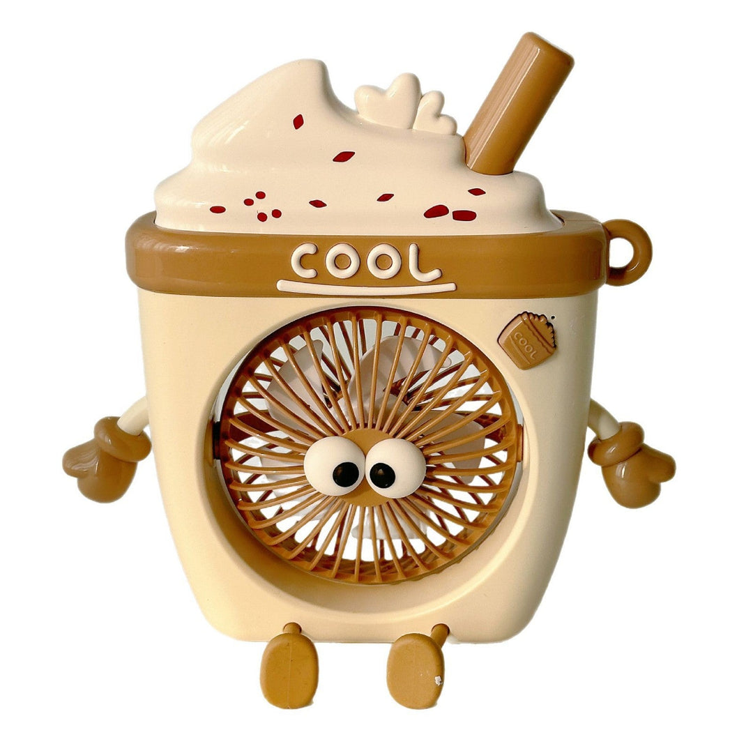 Women Portable Mini Fan with Cute Dessert Design Kalsten