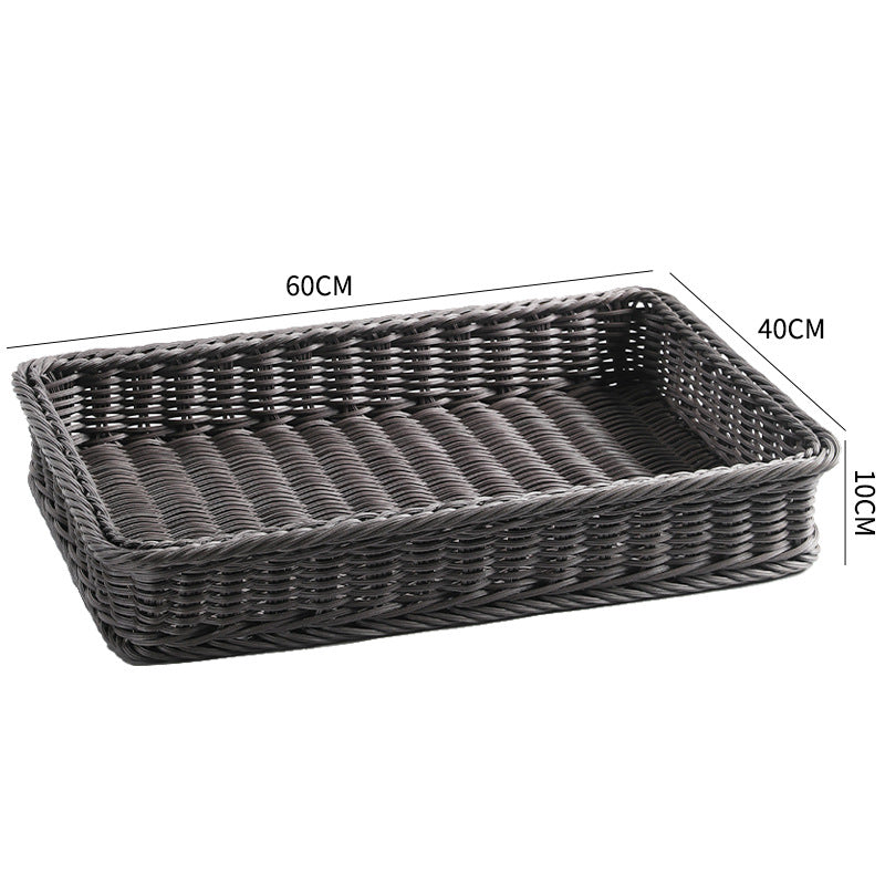 Rectangular Woven Serving Basket Kalsten