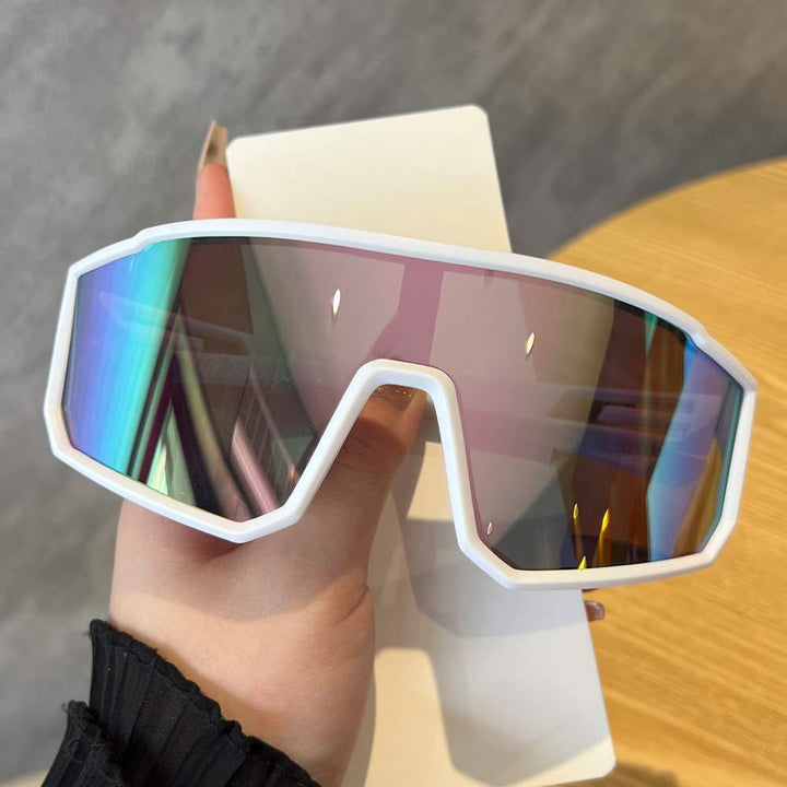 Men's Sleek Wraparound Sport Sunglasses Kalsten