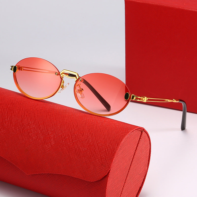 Women's fashionable sunglasses with intricate metal frame and stylish design Kalsten