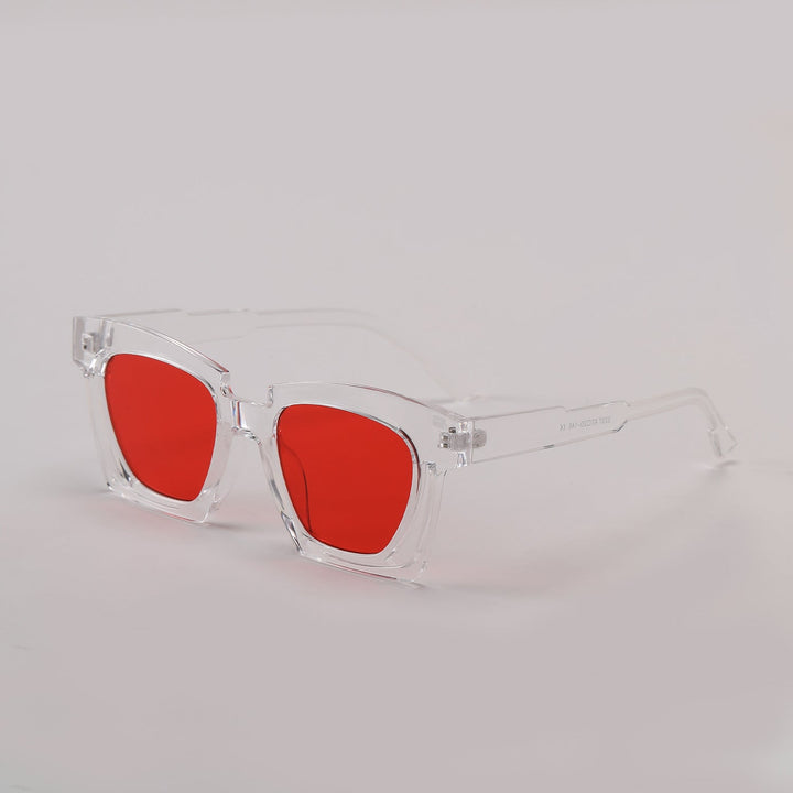 Ladies trendy geometric sunglasses with stylish square frame Kalsten