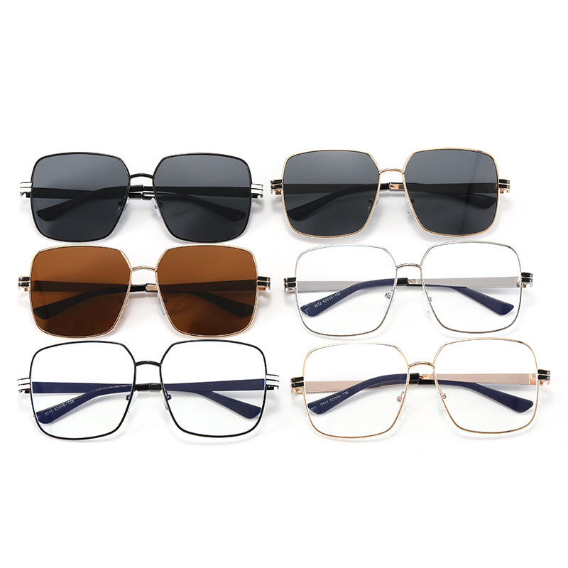 Women's fashionable square glasses with delicate metal frame Kalsten