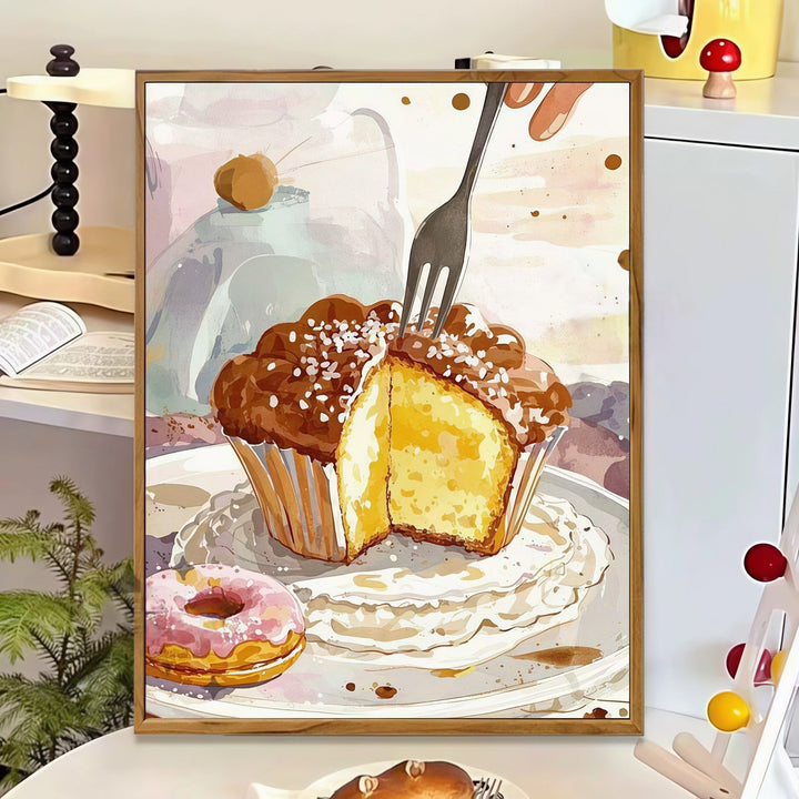Whimsical Culinary Art Print Kalsten