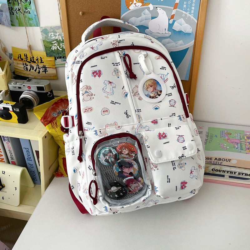 Cute Graphic Design School Backpack