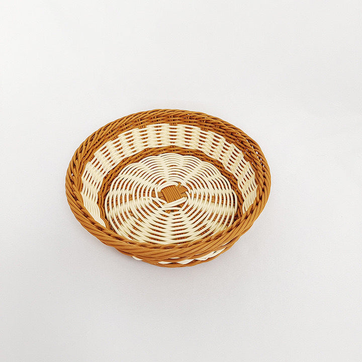 Basket with handwoven design Kalsten