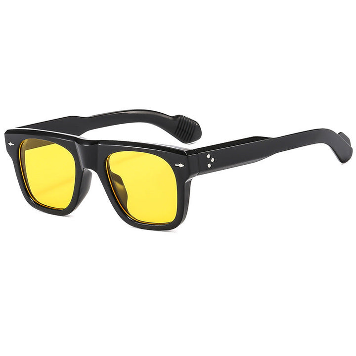 Women's sunglasses in an urban style with yellow lenses Kalsten