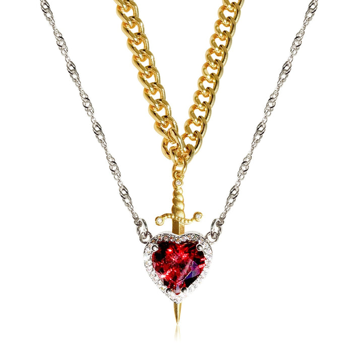 Kalsten | Prince & Princess Couples Necklace Set