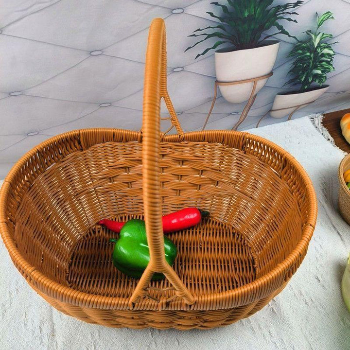 Handcrafted Woven Shopping Basket Kalsten