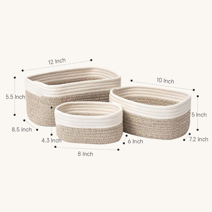 Women Elegant Storage Basket Set with Practical Design Kalsten