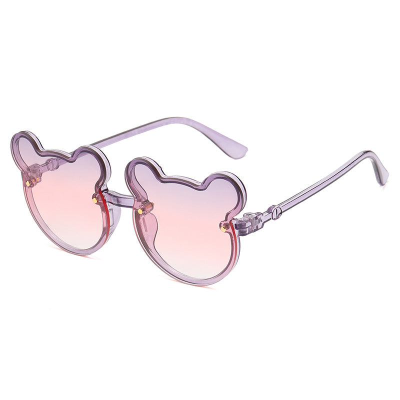 Women Playful Bear Shape Sunglasses Kalsten