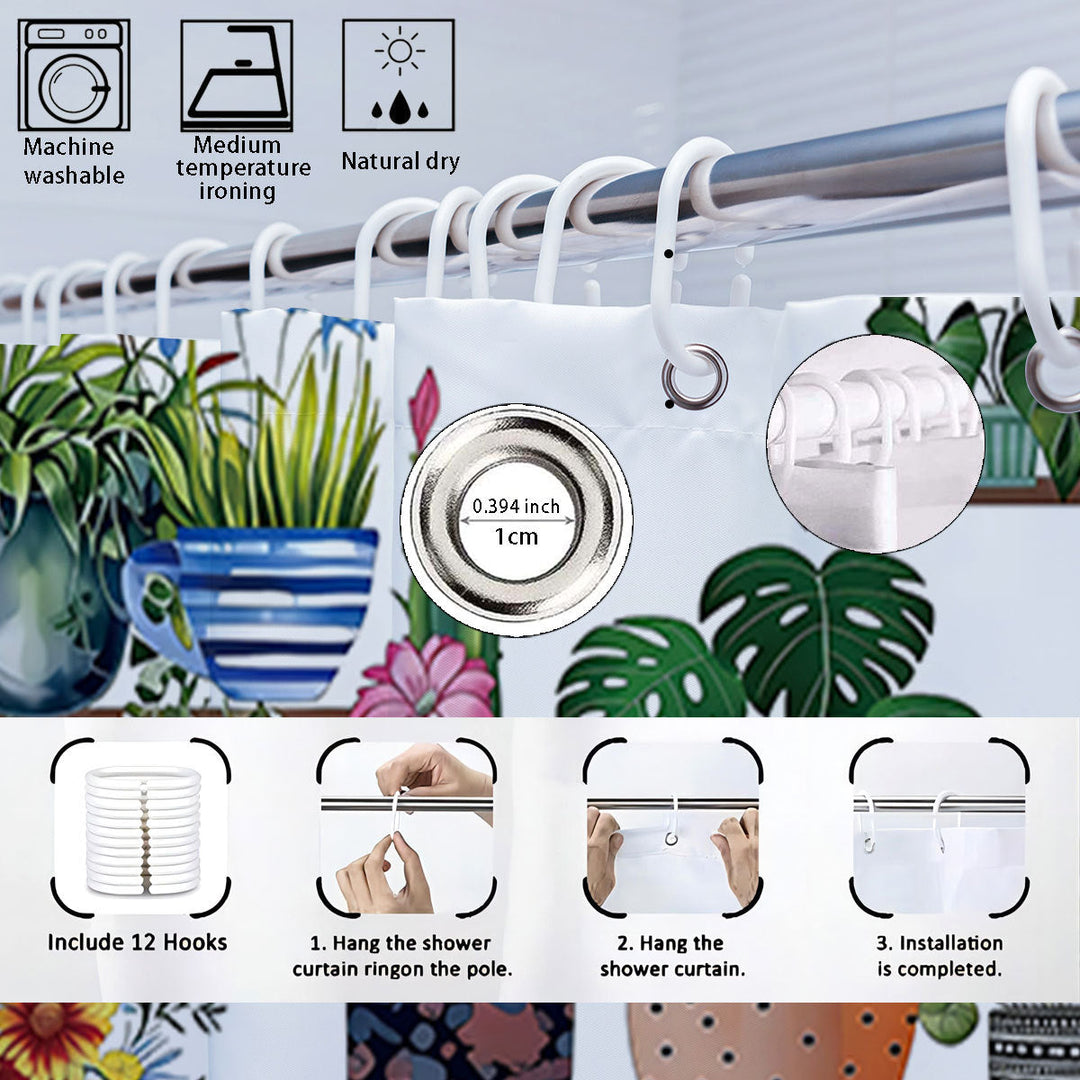 Digital Bow Pattern Bathroom Décor Set Kalsten