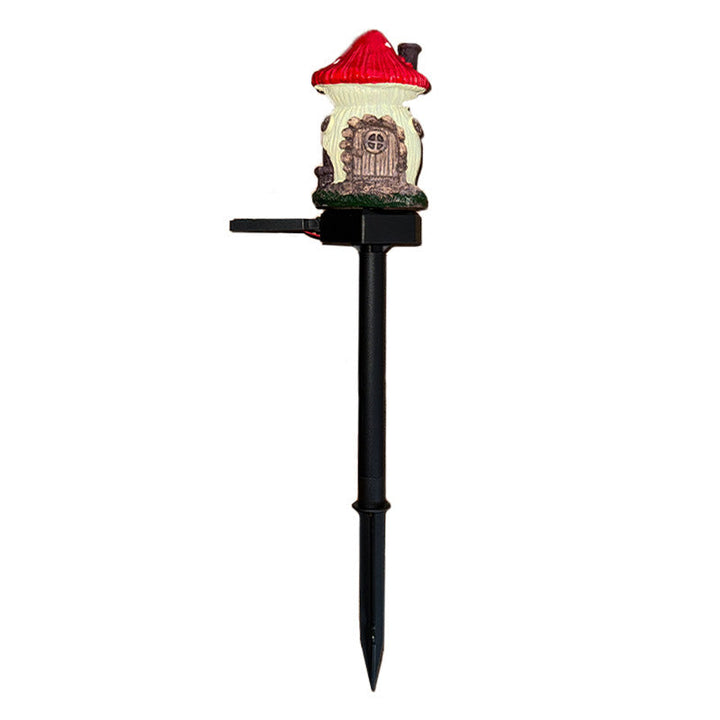 Welcoming Birdhouse Solar Pathway Stake Light With Dusk-To-Dawn Sensor Kalsten