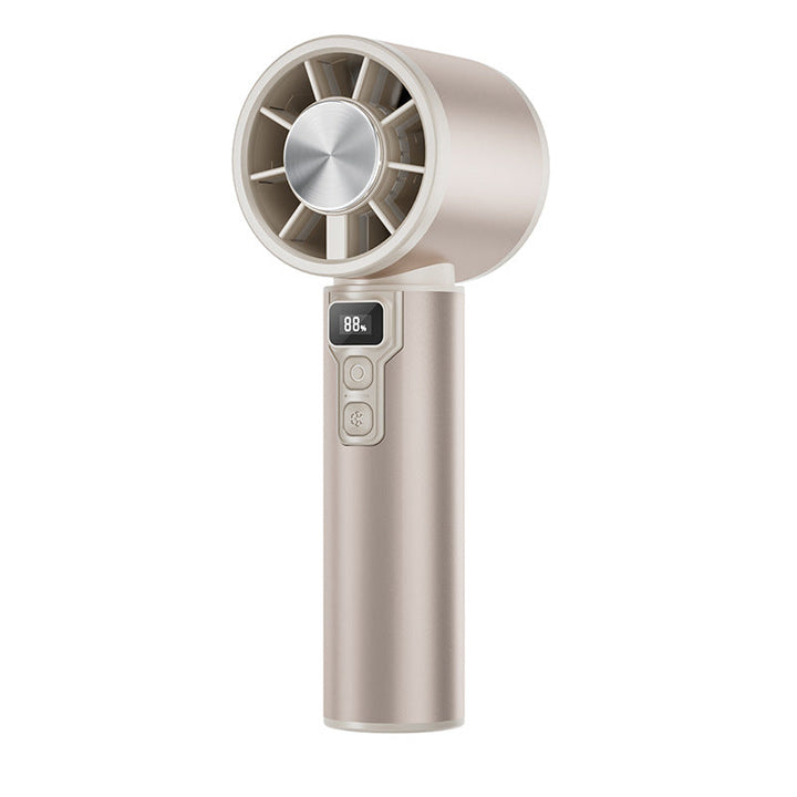 Women's portable handheld fan with digital temperature display Kalsten